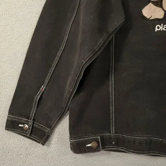 Vintage Fubu Platinum Mohammed Ali Jacket Mens 2XL Y2K Boxing Hip Hop Trucker - Picture 15 of 15